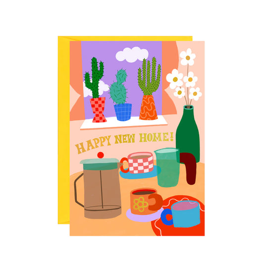 Icka - Happy New Home Card (Gold Foiled)