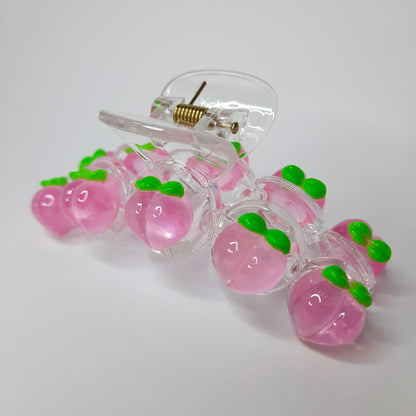 Fruity Drop Claw Clip (Strawberry, Carrot, Pineapple, Peach, Grape)