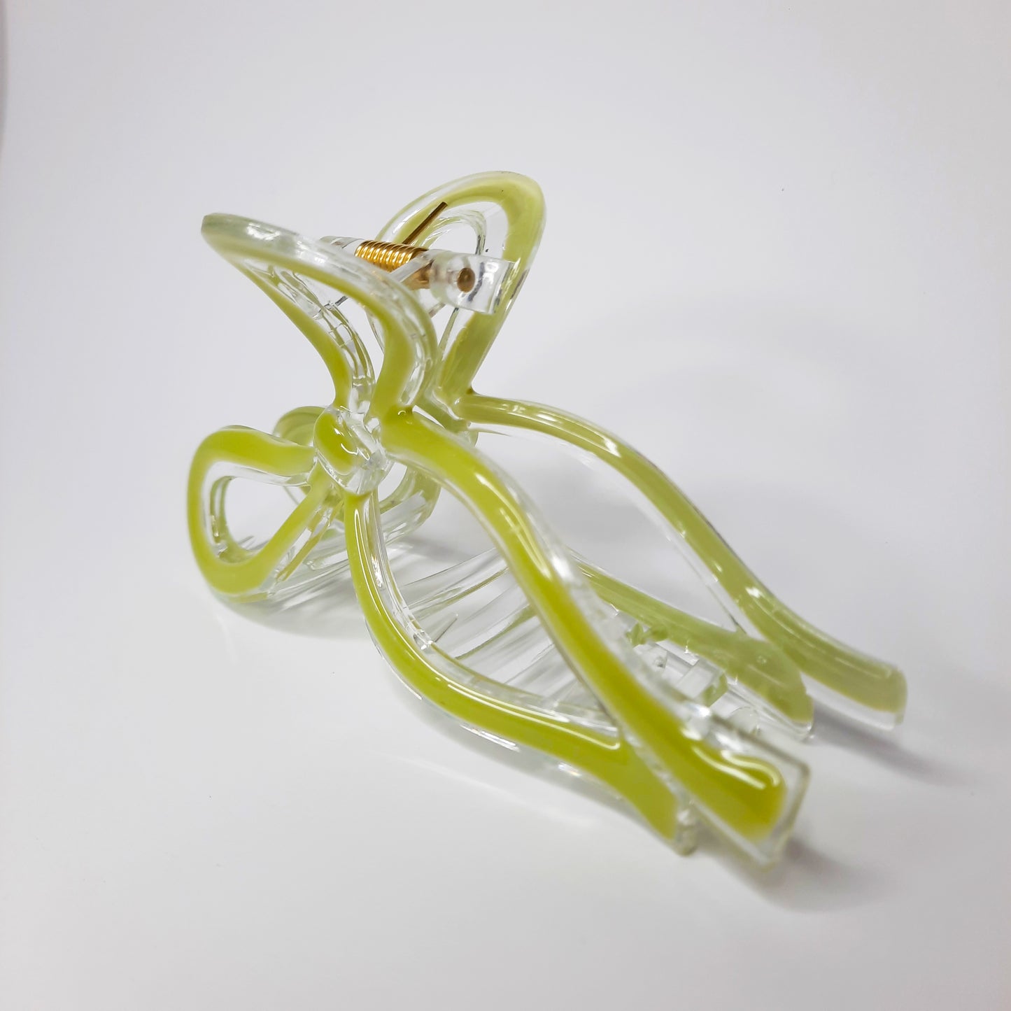 Ribbon Detail Claw Clip (Black, White, Blue, Sage, Pink)