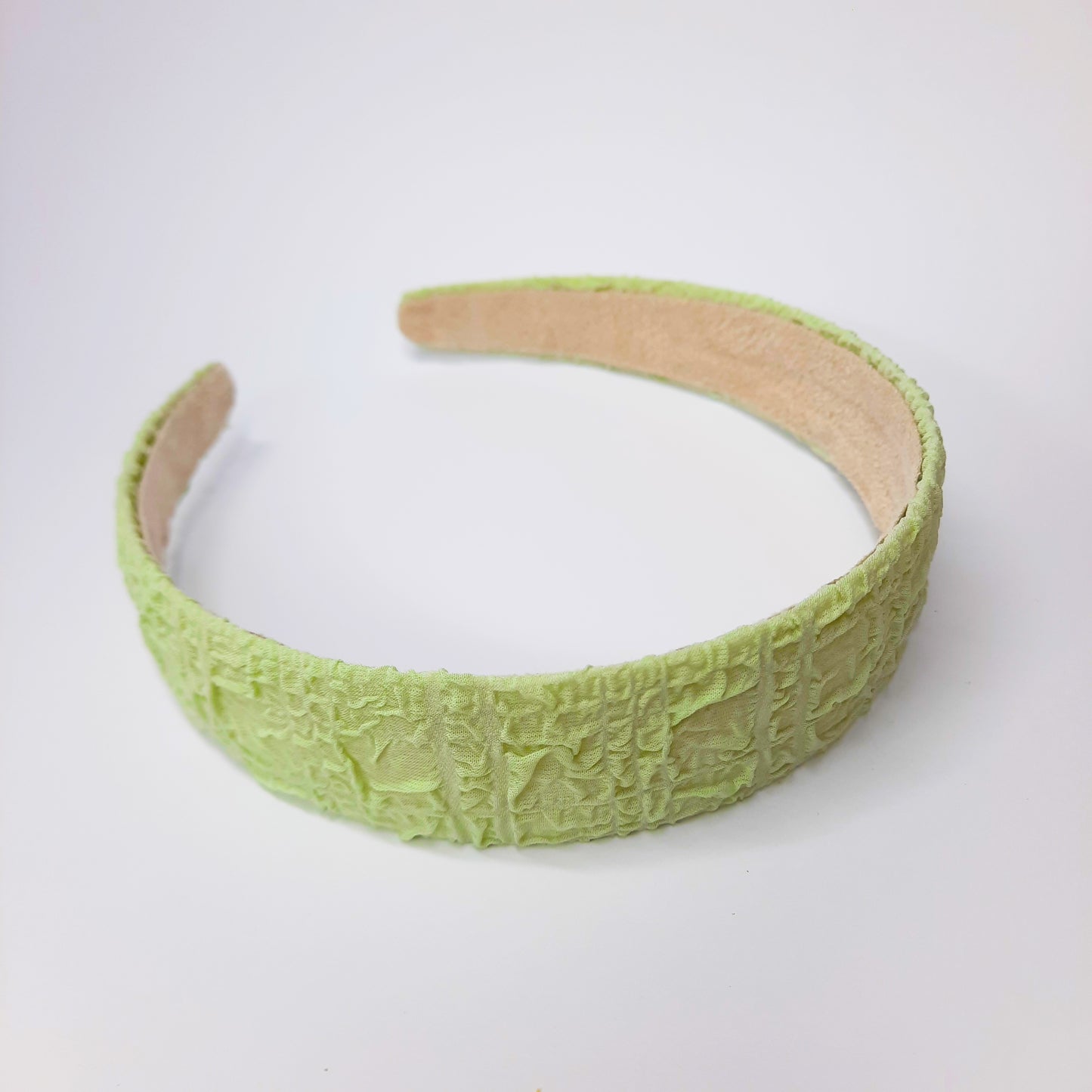 Pastel Crinkle Hairband (Sage, Lemon, Lavender, Pink)