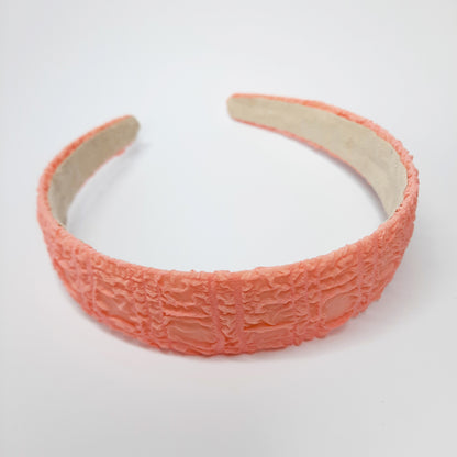 Pastel Crinkle Hairband (Sage, Lemon, Lavender, Pink)