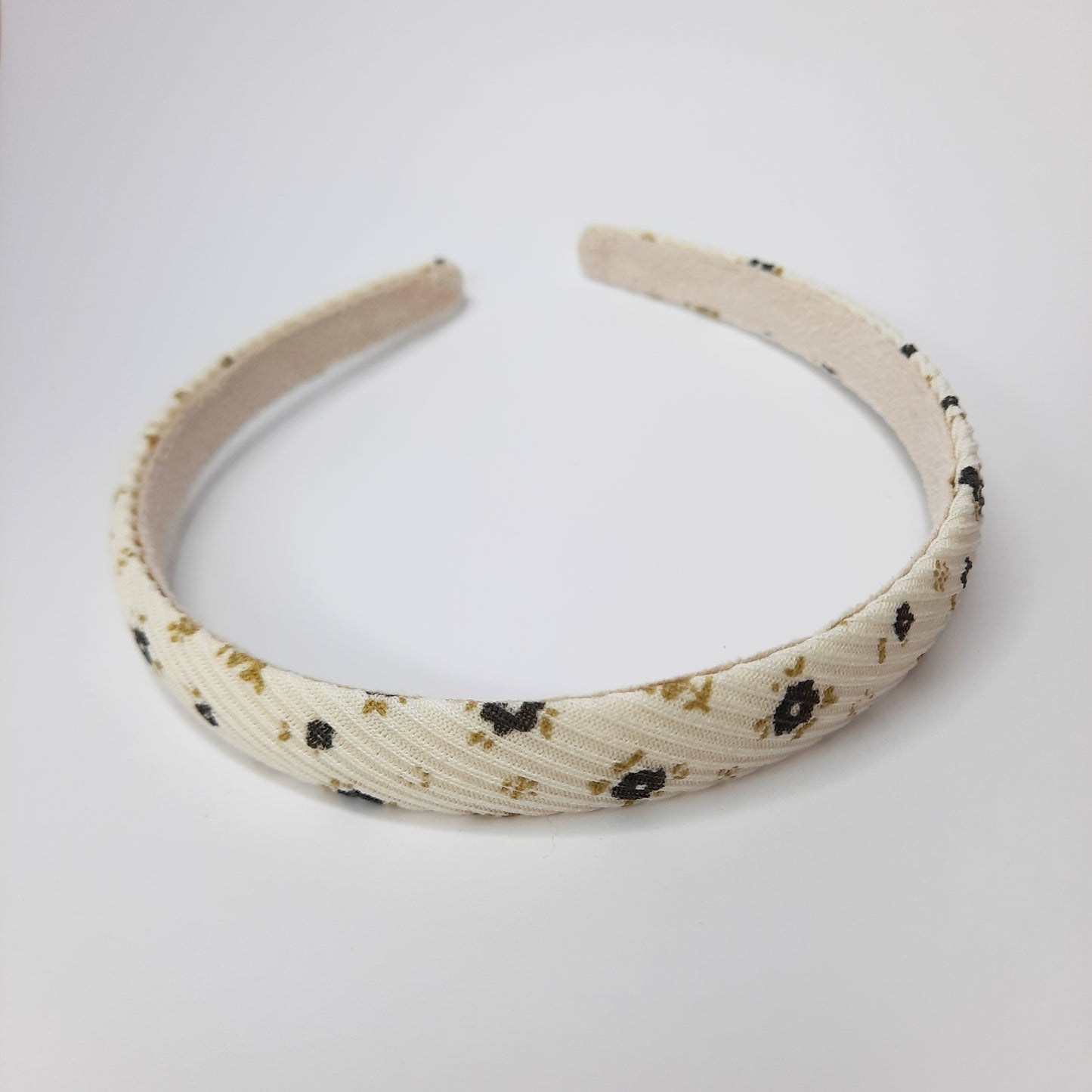 Spring Print Hairband (Yellow, Black, Blue, Pink)