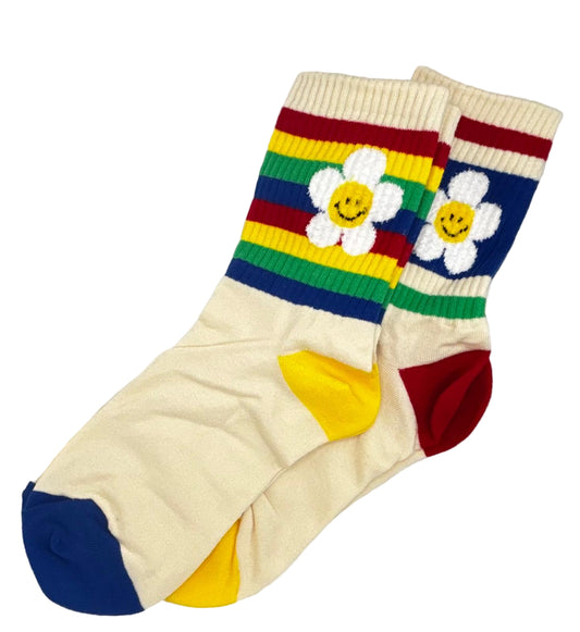 Colorful Flower Sock