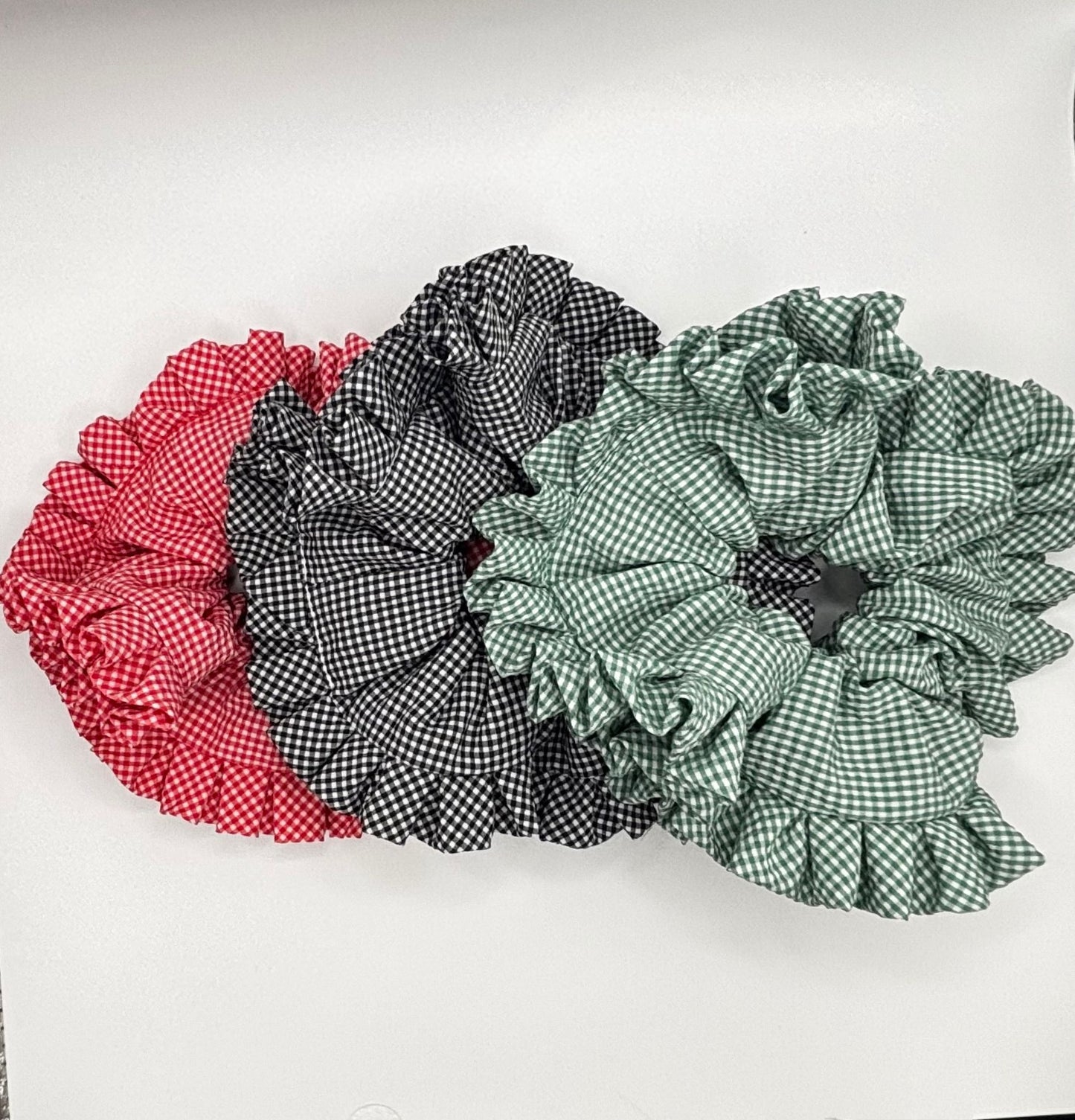 Plaid Stand Scrunchie