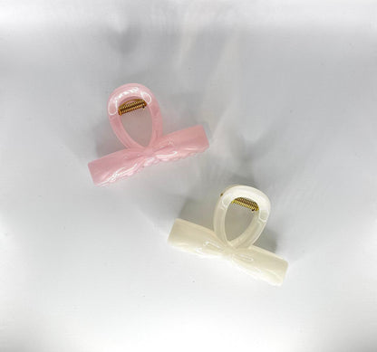 Cute Ribbon Hair Claw (4 Colours)
