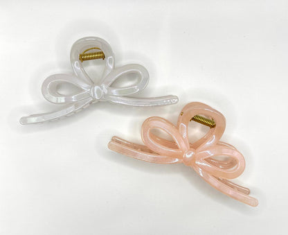 Mermaid Bow Hair Claw (4 Colours)