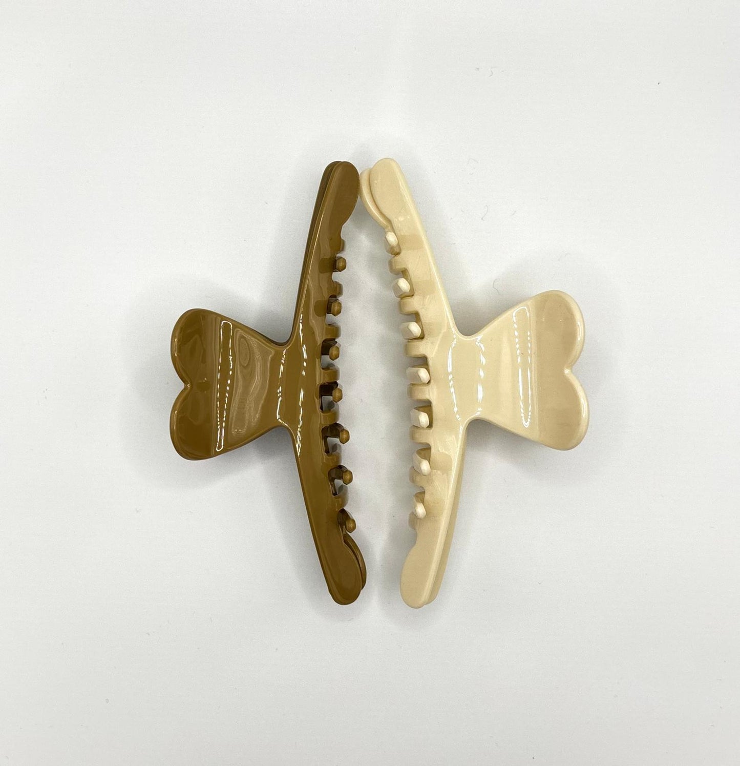 Twist Heart Hair Claw (3 Colours)