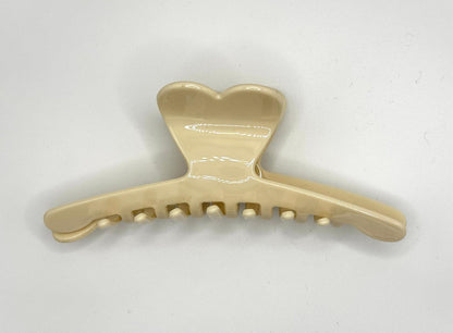 Twist Heart Hair Claw (3 Colours)