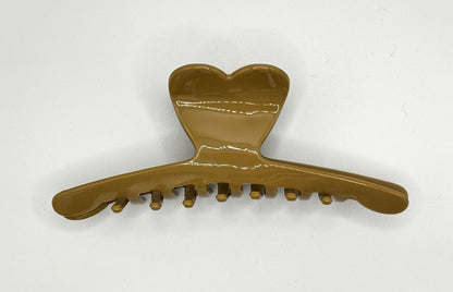 Twist Heart Hair Claw (3 Colours)