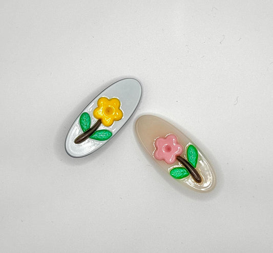 Flower Hair Clip