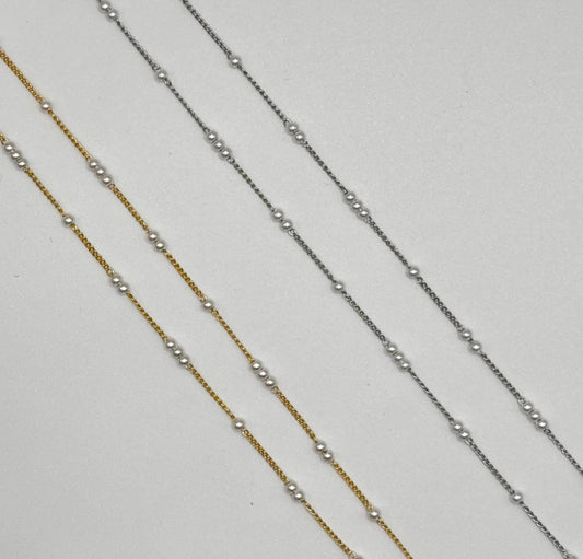 Gold & Silver Chain Necklace
