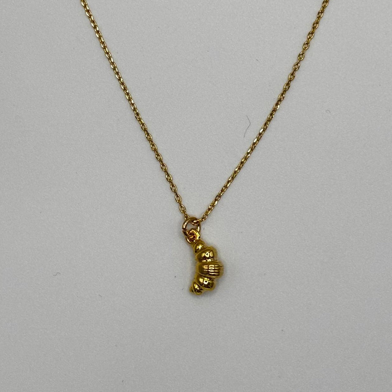 Croissant Necklace (Gold & Silver)