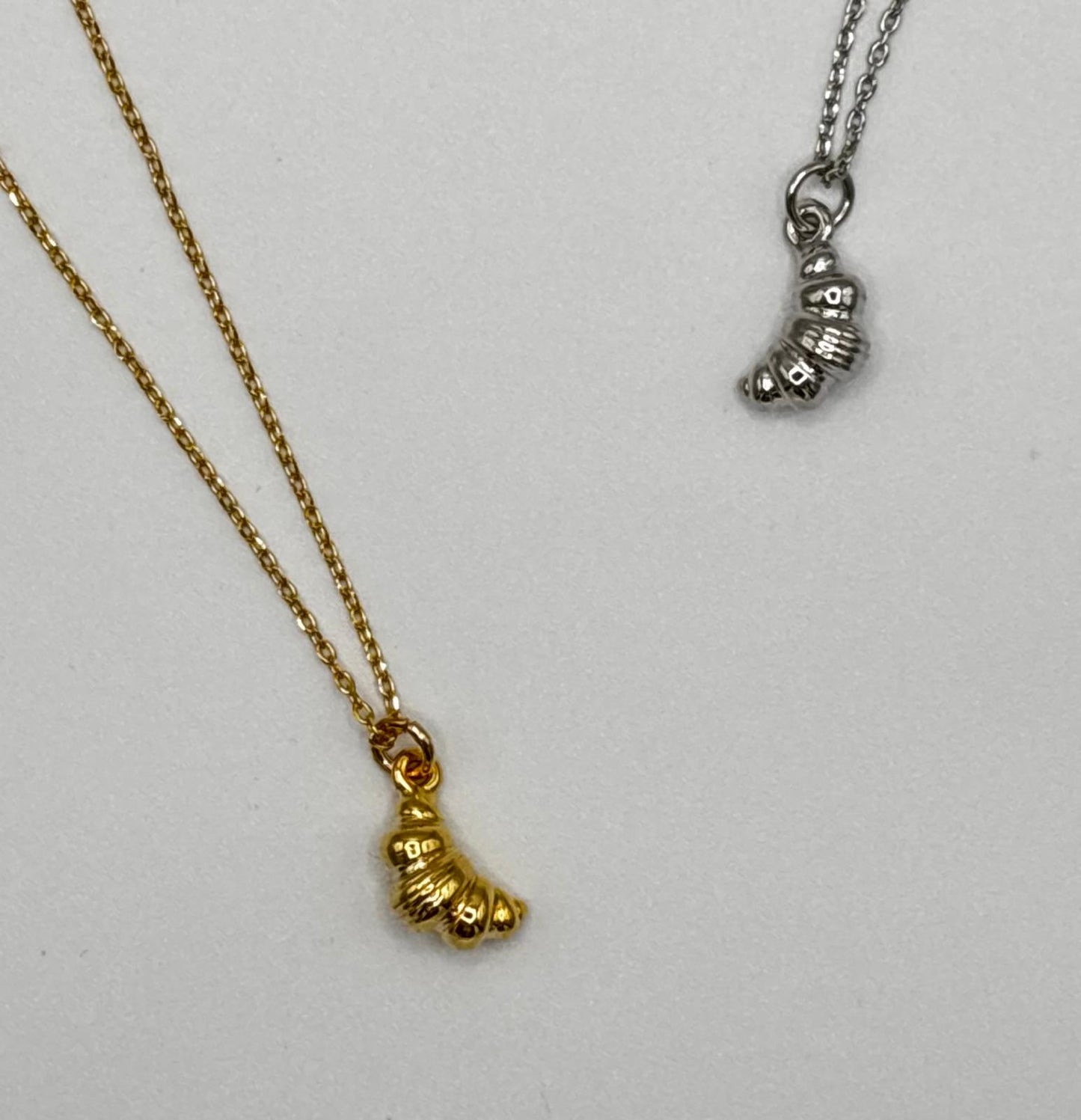 Croissant Necklace (Gold & Silver)