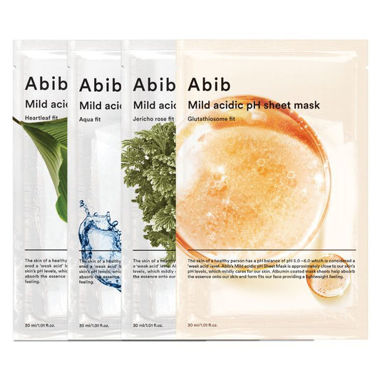 Abib - Mild Acidic pH Sheet Masks