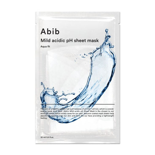 Abib - Mild Acidic pH Sheet Masks - Aqua Fit