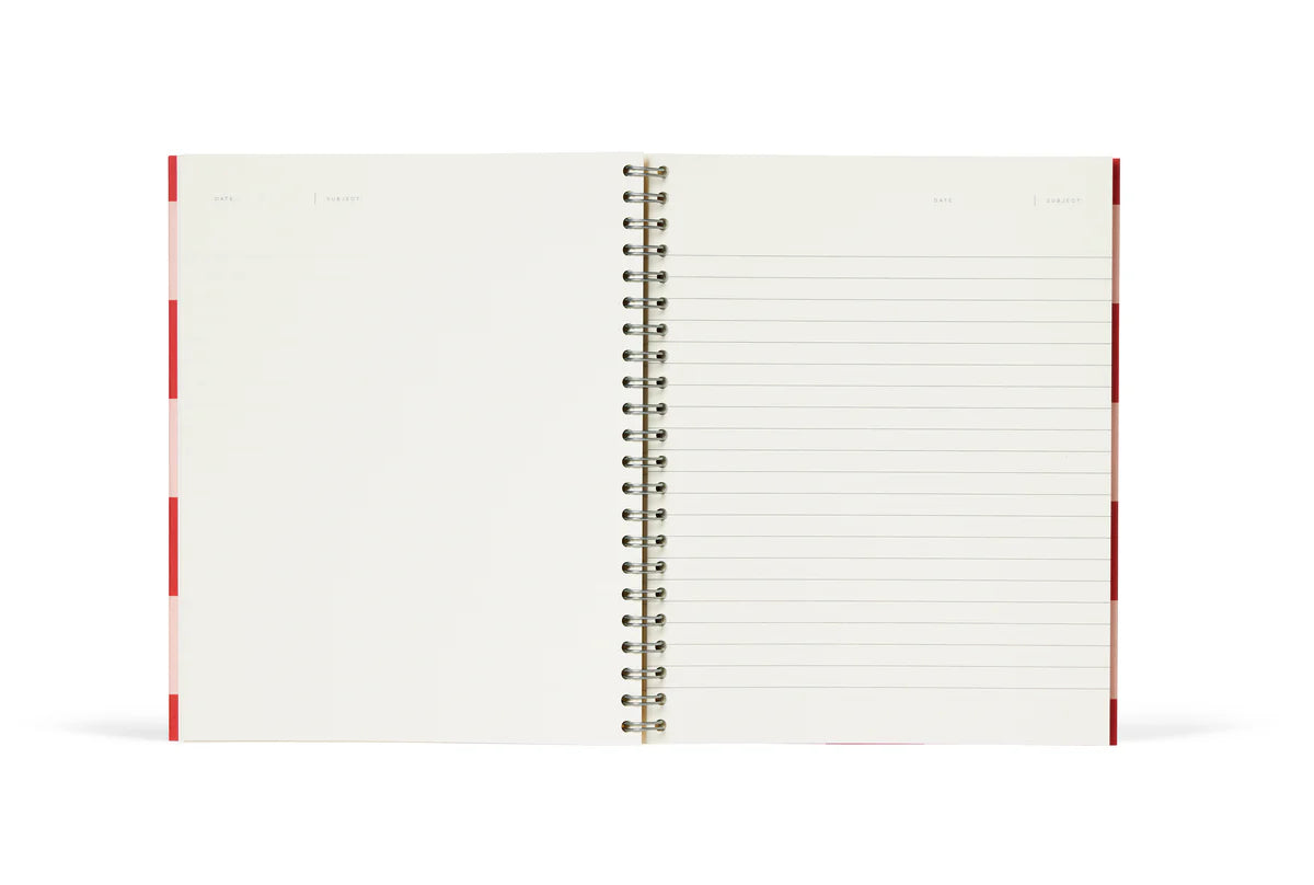 Notem - NELA Wirebound Spiral Notebook (Medium) (Green & Orange)