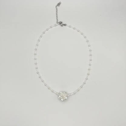 Blooming Burst Beaded Necklace