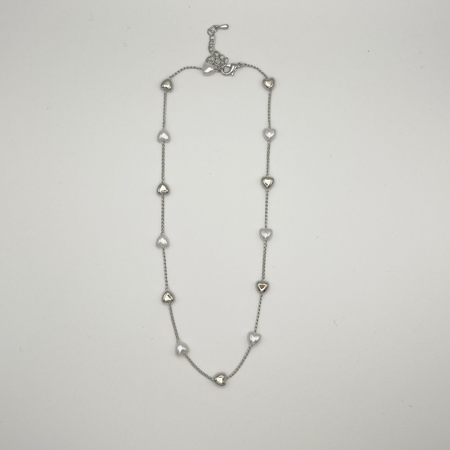 Heart Droplet Necklace (Gold, SIlver)