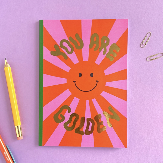 Icka - You Are Golden Notebooks A5