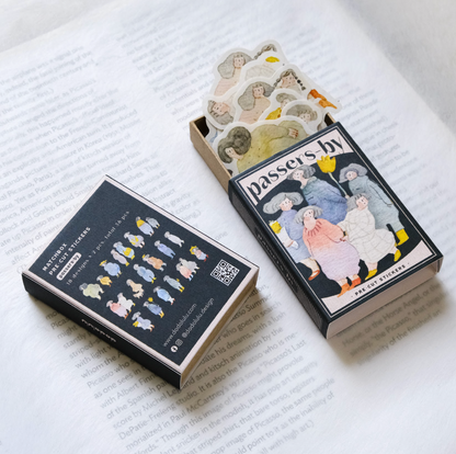 Matchbox 02 - Passers-by - Flake Stickers