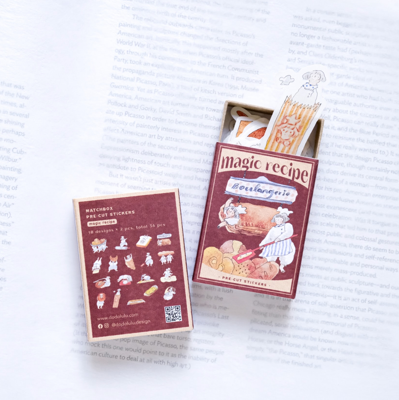 Matchbox 03 - Magic Recipe - Flake Stickers