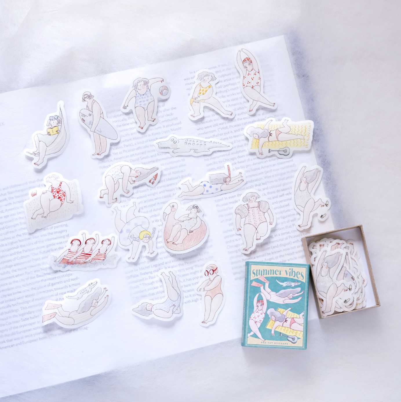 Matchbox 04 - Summer Vibes - Flake Stickers