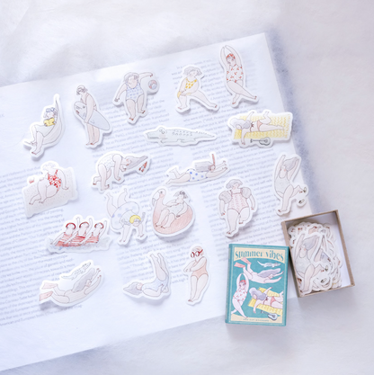 Matchbox 04 - Summer Vibes - Flake Stickers