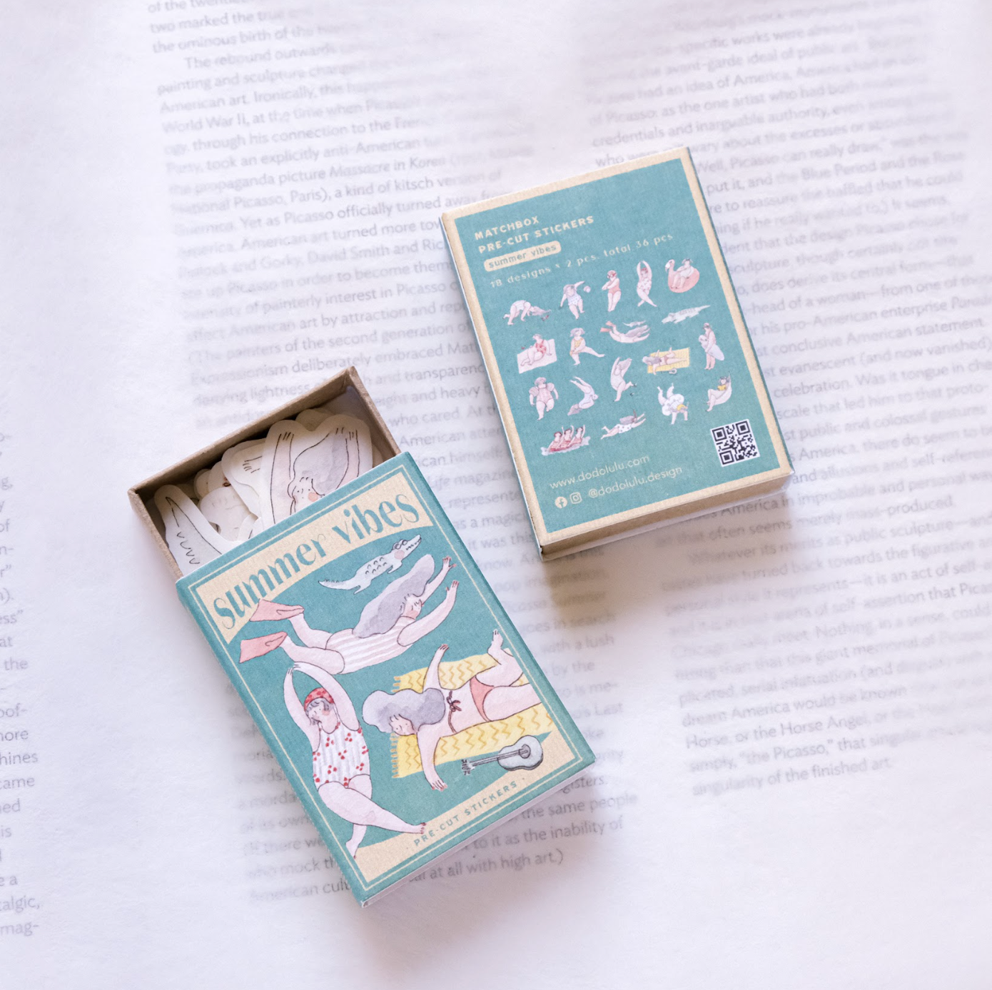 Matchbox 04 - Summer Vibes - Flake Stickers