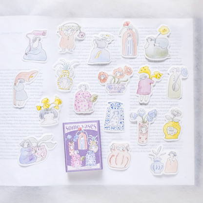 Matchbox 05 - Some Vases - Flake Stickers