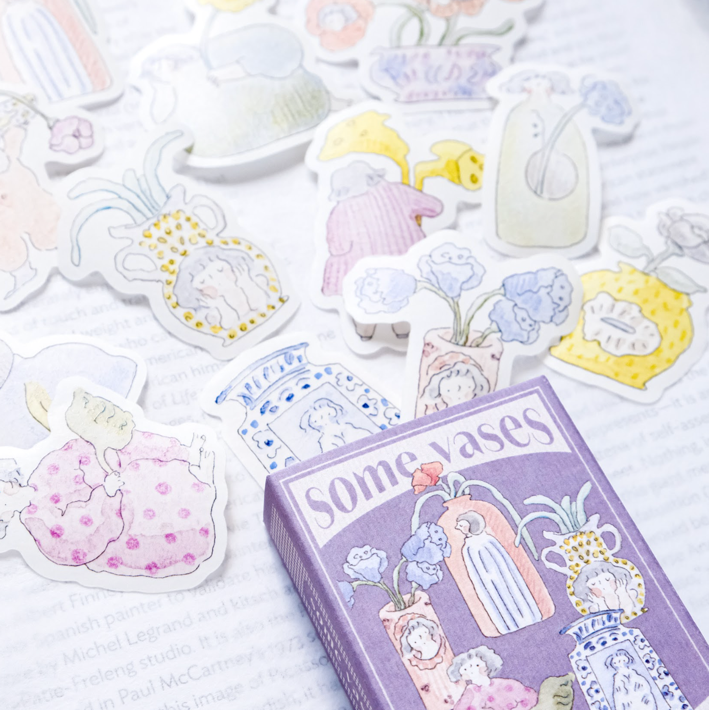 Matchbox 05 - Some Vases - Flake Stickers