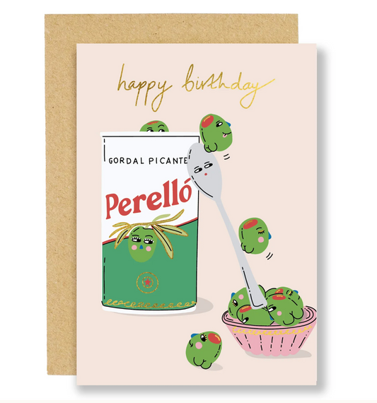 Picante - Birthday Card (Gold Foiled)