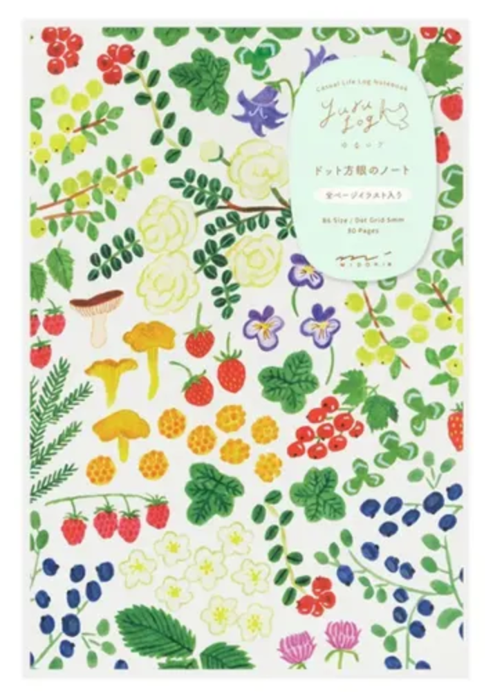 Midori Yuru Log Notebook