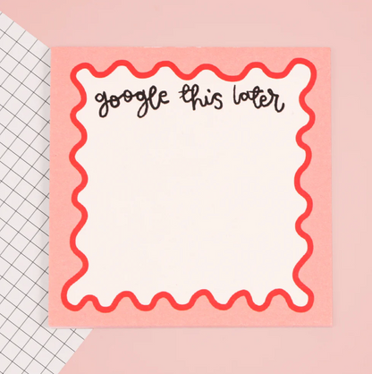 Oh Laura - Google This Later Memo Pad