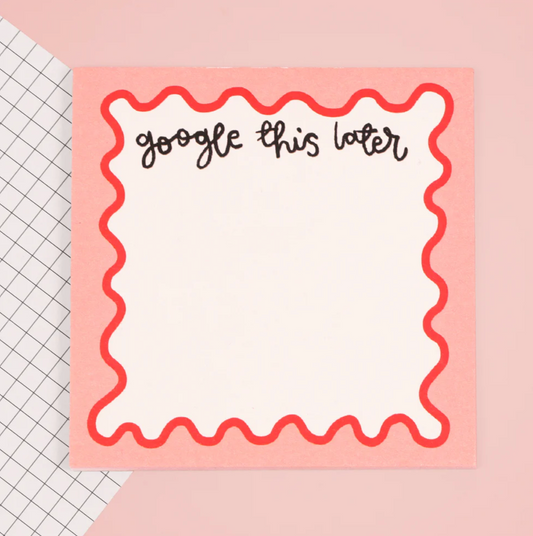 Oh Laura - Google This Later Memo Pad