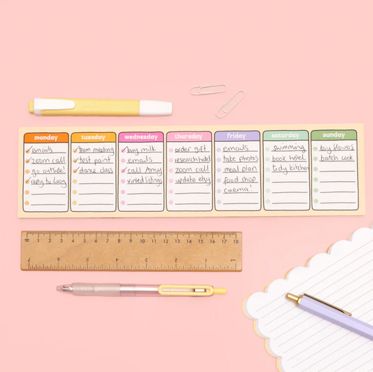Oh Laura - Keyboard Week Planner