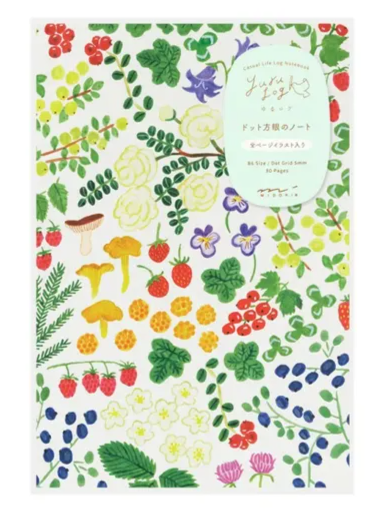 Midori Yuru Log Notebook (3 Designs)