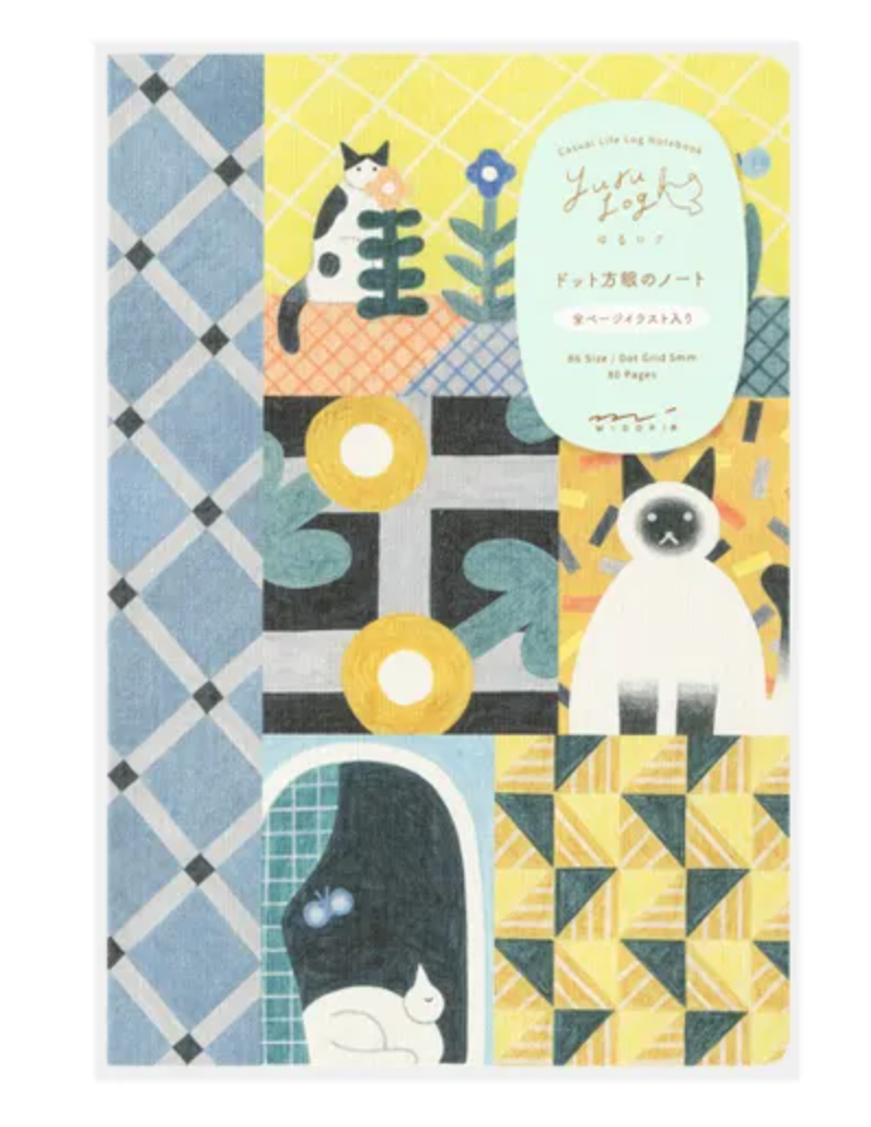 Midori Yuru Log Notebook (3 Designs)