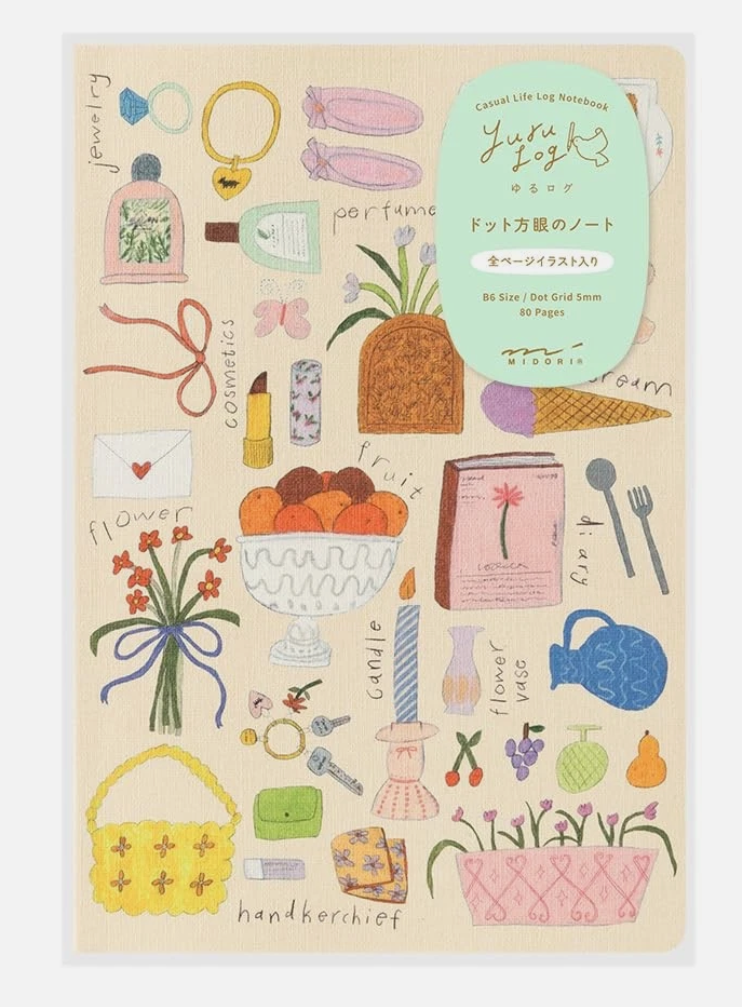 Midori Yuru Log Notebook (3 Designs)
