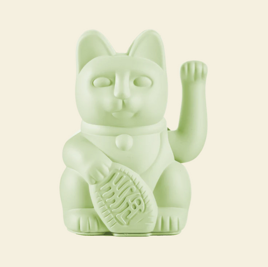 Classic - Light Green Lucky Cat
