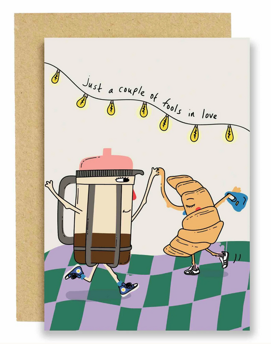 Just a couple fools in love