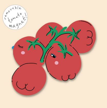 Tomato Magnet Greeting Card