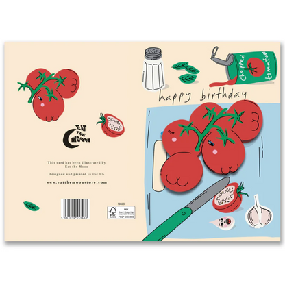 Tomato Magnet Greeting Card