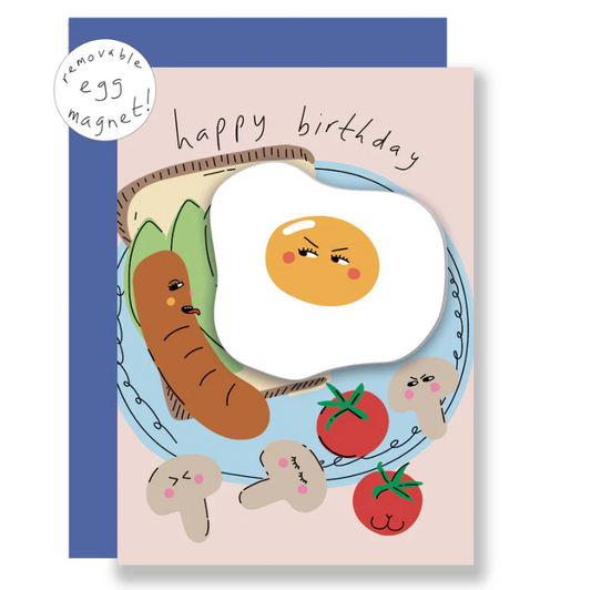 Egg Magnet Greeting Card