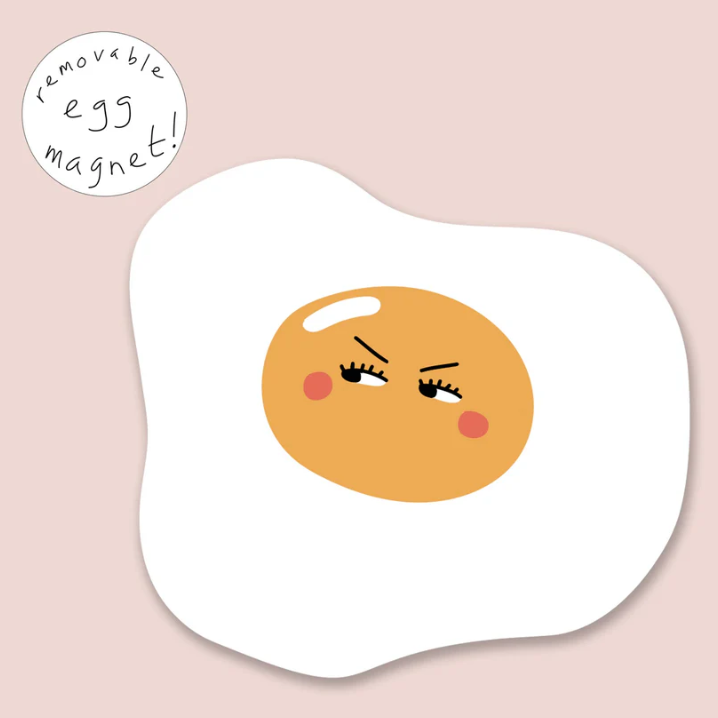 Egg Magnet Greeting Card