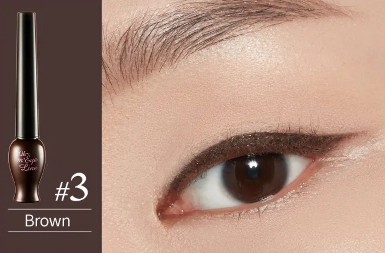 Gosh Intense Eye Liner Pen – Farbe 03 Brown, Präziser Eyeliner-Stift Für Definierte Augen
