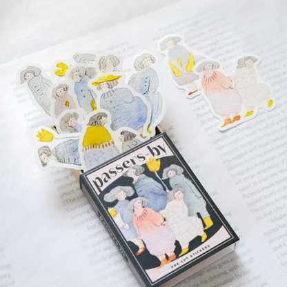 Matchbox 02 - Passers-by - Flake Stickers