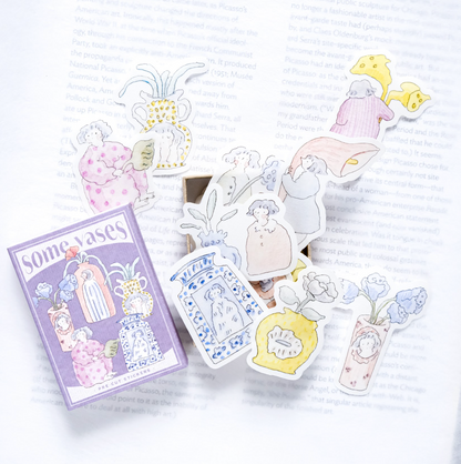 Matchbox 05 - Some Vases - Flake Stickers