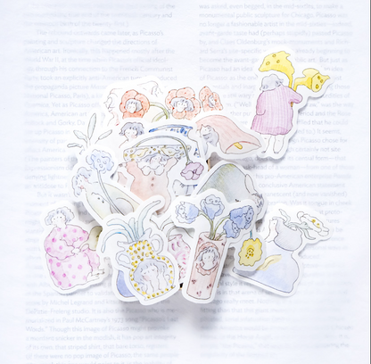 Matchbox 05 - Some Vases - Flake Stickers