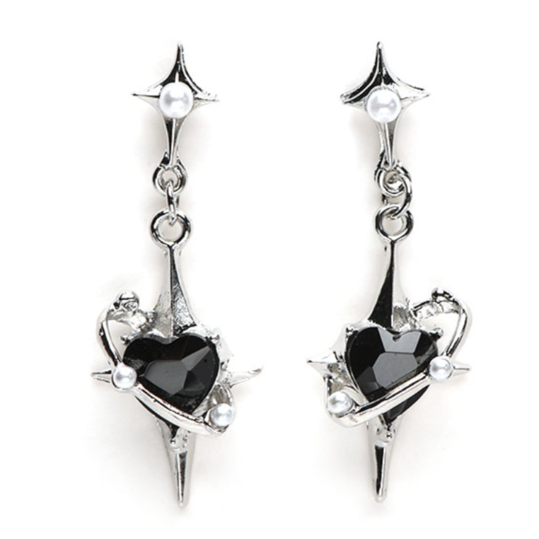 Y2K Star Moon Earrings (2 Colours)