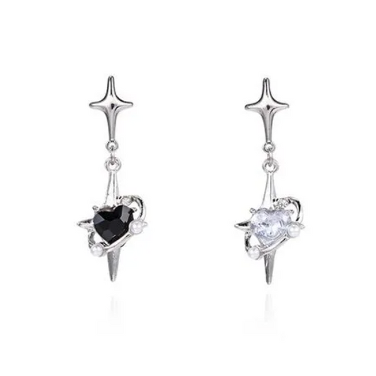 Y2K Star Moon Earrings (2 Colours)